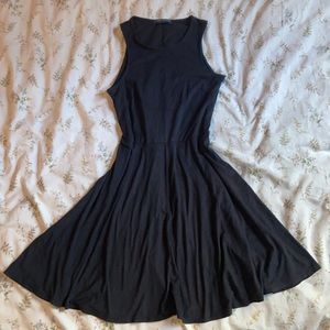 Brandy Melville black soft mini dress size small in good condition